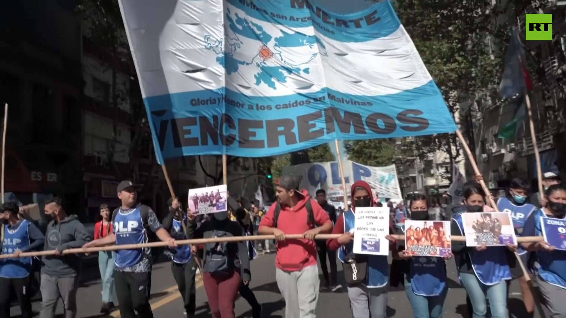 Protesters burn Union Jack as Argentina govt renew claims over Falklands