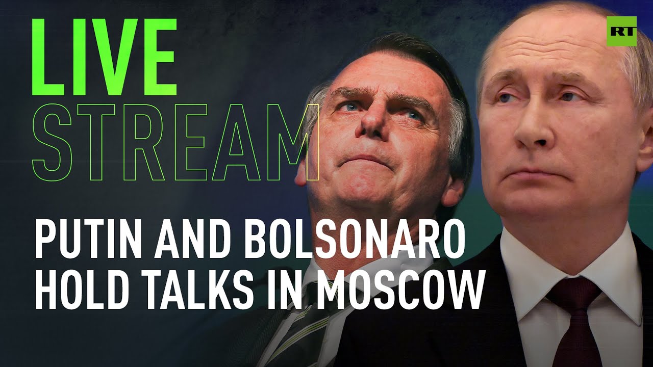 Putin and Bolsonaro hold talks in Moscow [TAPE]