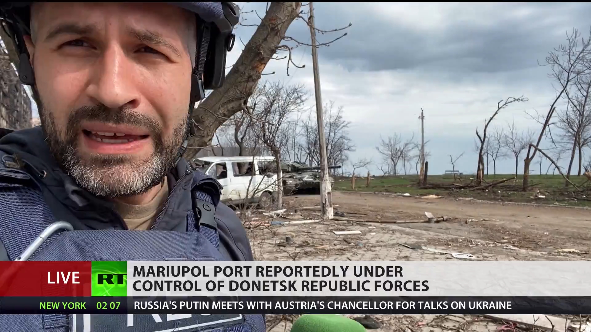 Mariupol fighting | Tank battle rages near Azov battalion’s last stronghold