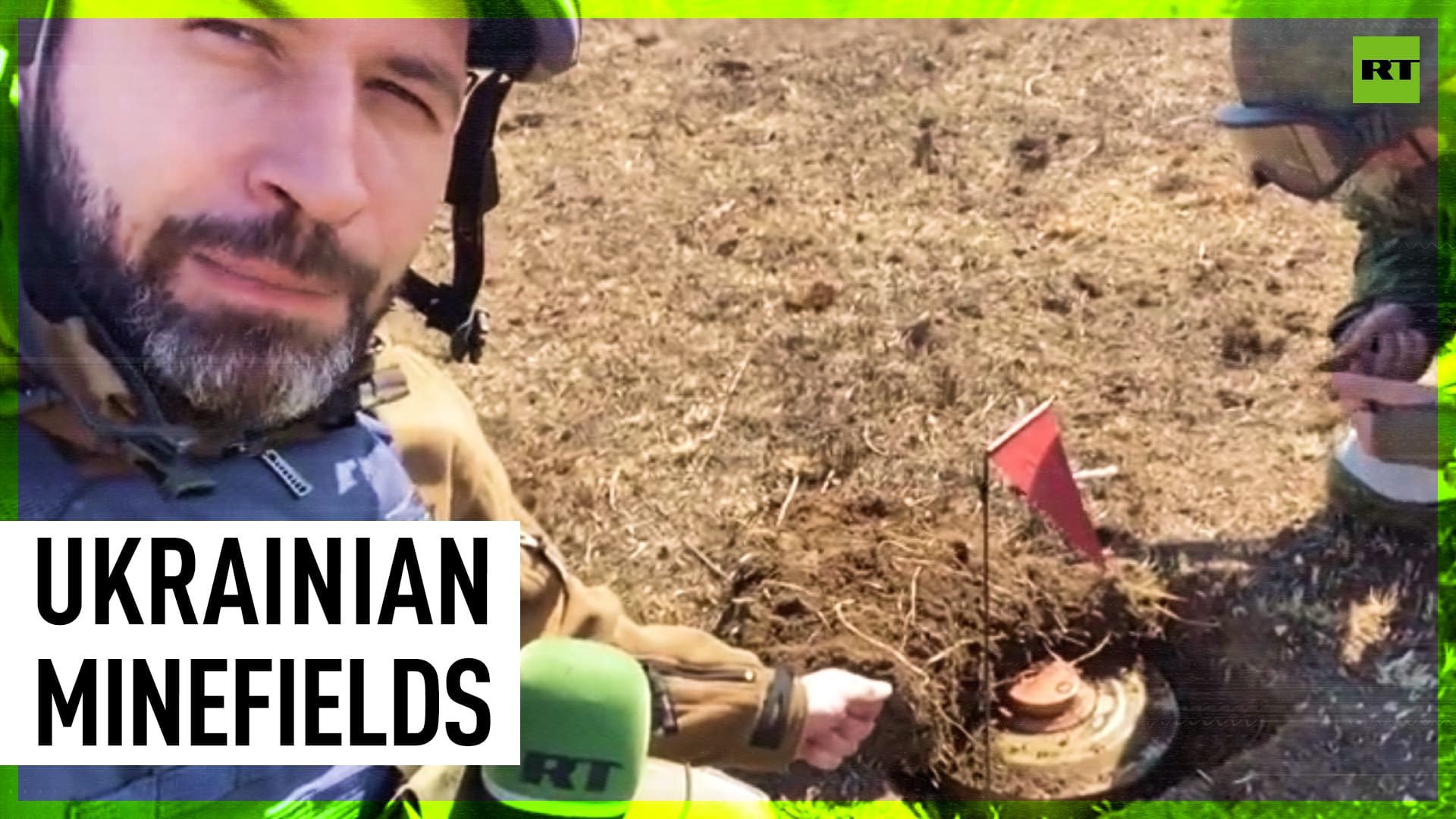 RT witnesses clean up of deadly minefields full of 'surprises' from Ukrainian army