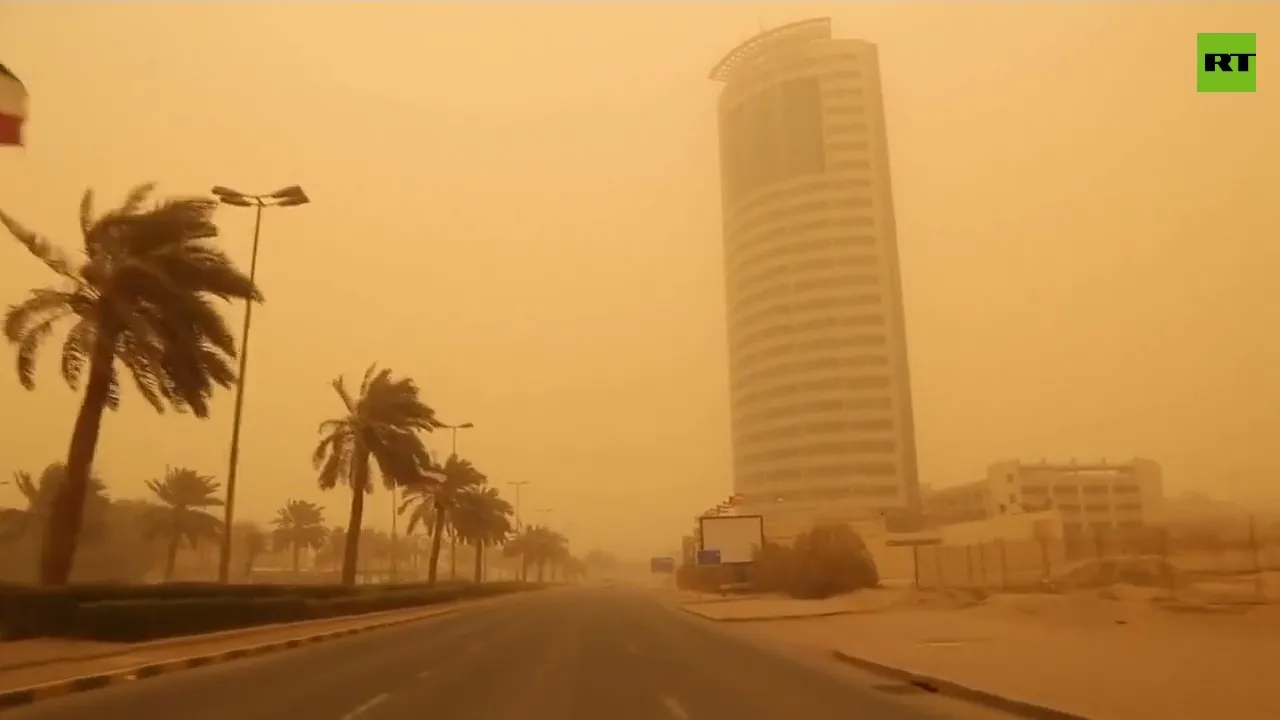 Kuwait hit by severe sandstorm