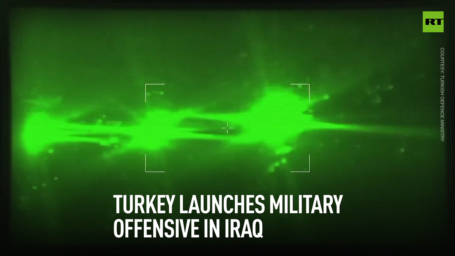 Turkey launches military offensive in Iraq