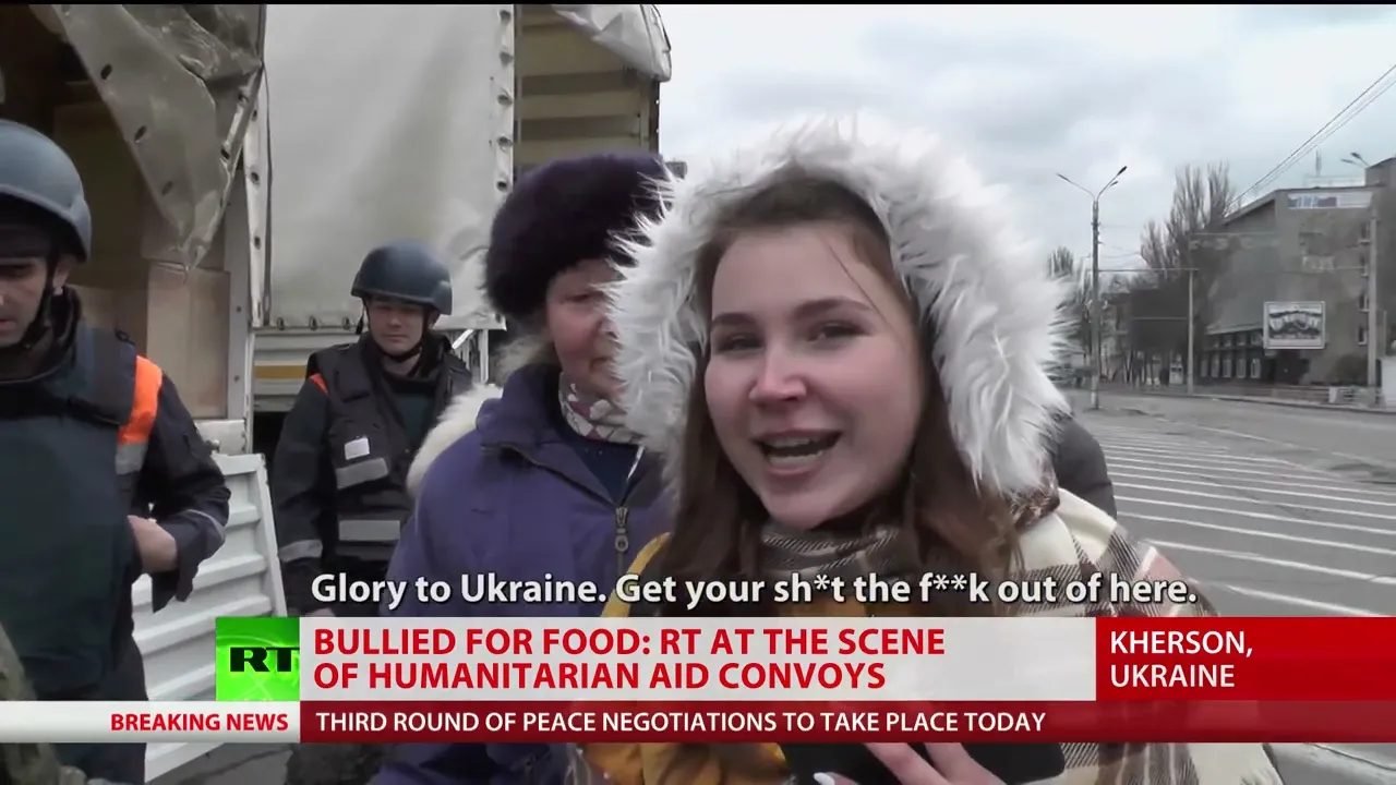 Bullied for food | Nationalists force Ukrainians to choose between aid or land