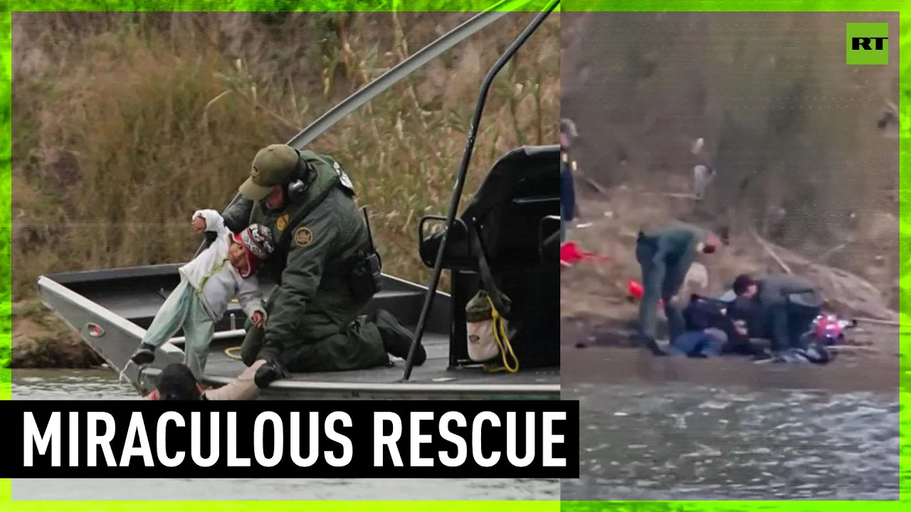 Family Saved From Rio Grande River in Death-Defying Rescue