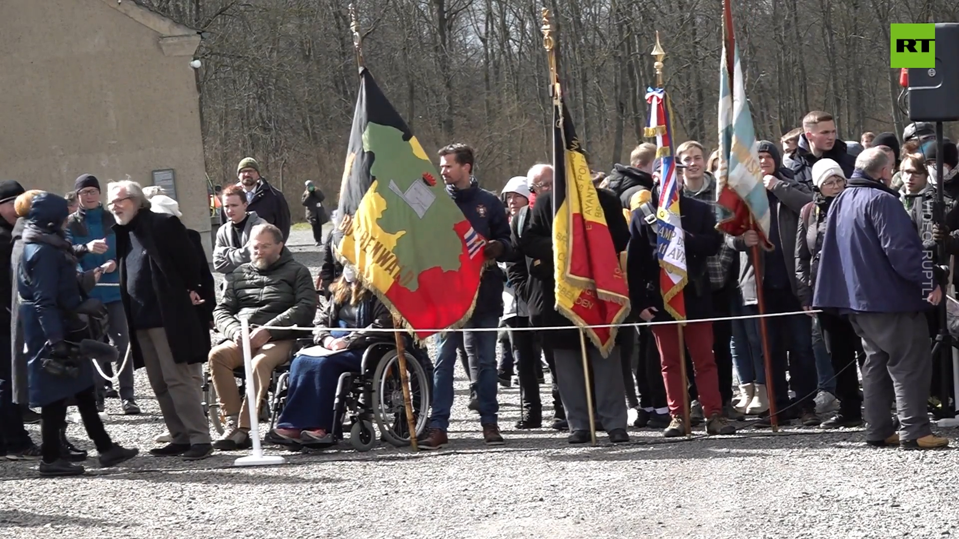 Holocaust survivors attend memorial marking 77th anniversary of Buchenwald liberation