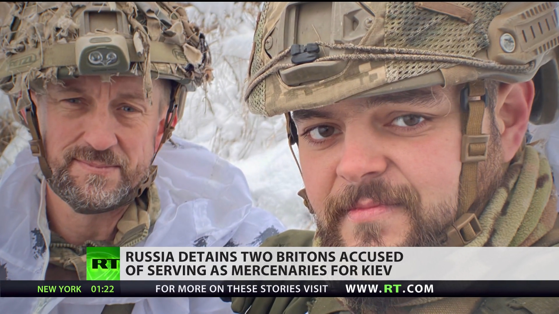 Russia detains Brits accused of fighting for Ukrainian army