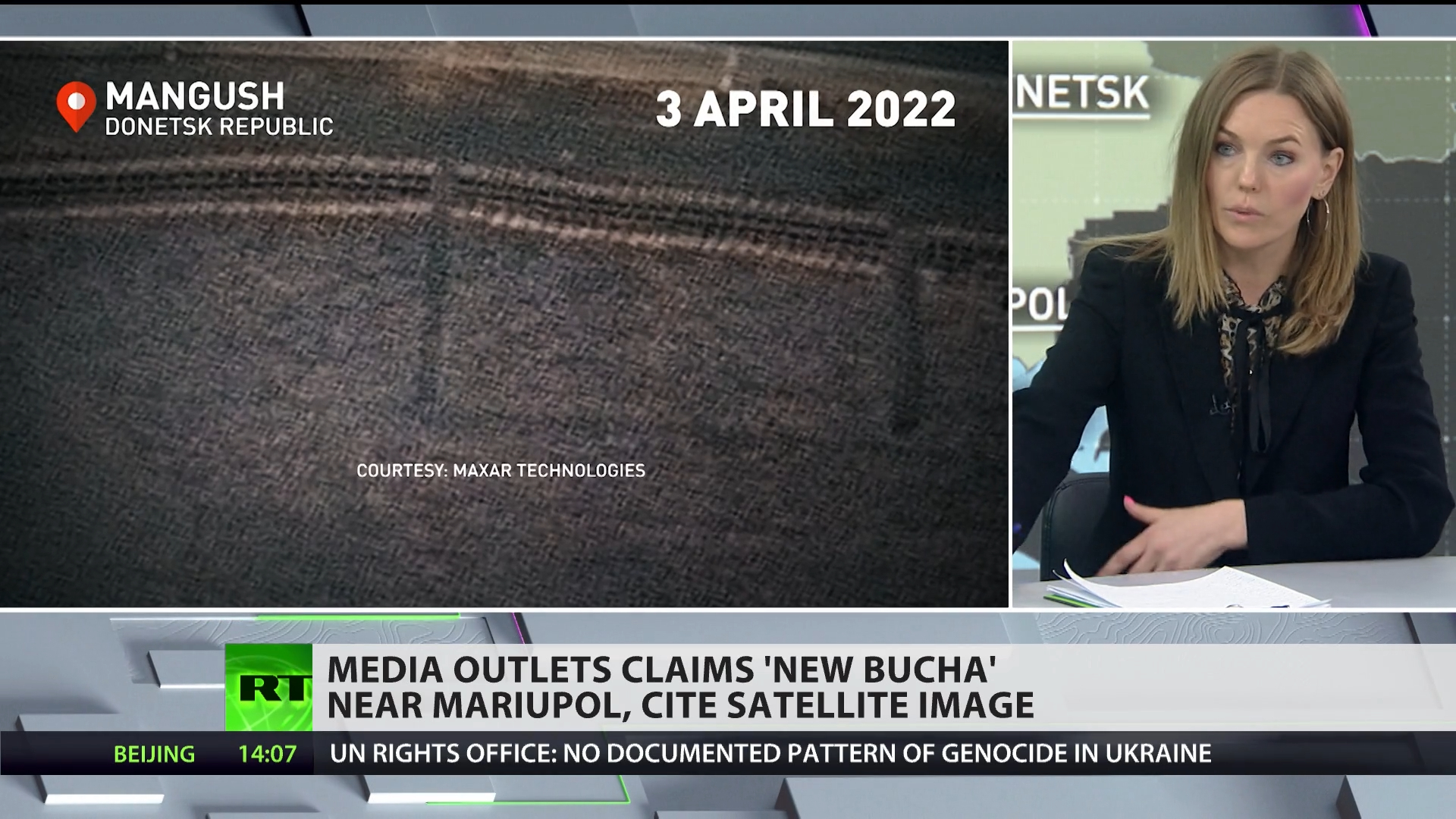 Western media claims 'new Bucha' near Mariupol