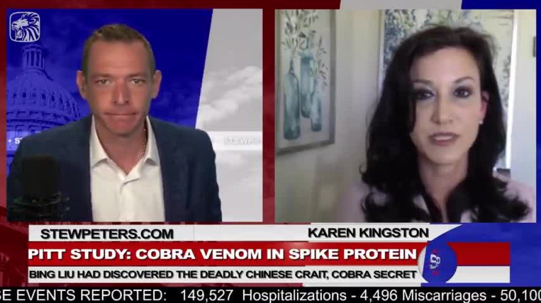 Karen Kingston Cobra Venom in Spike Protein Genetic Sequence