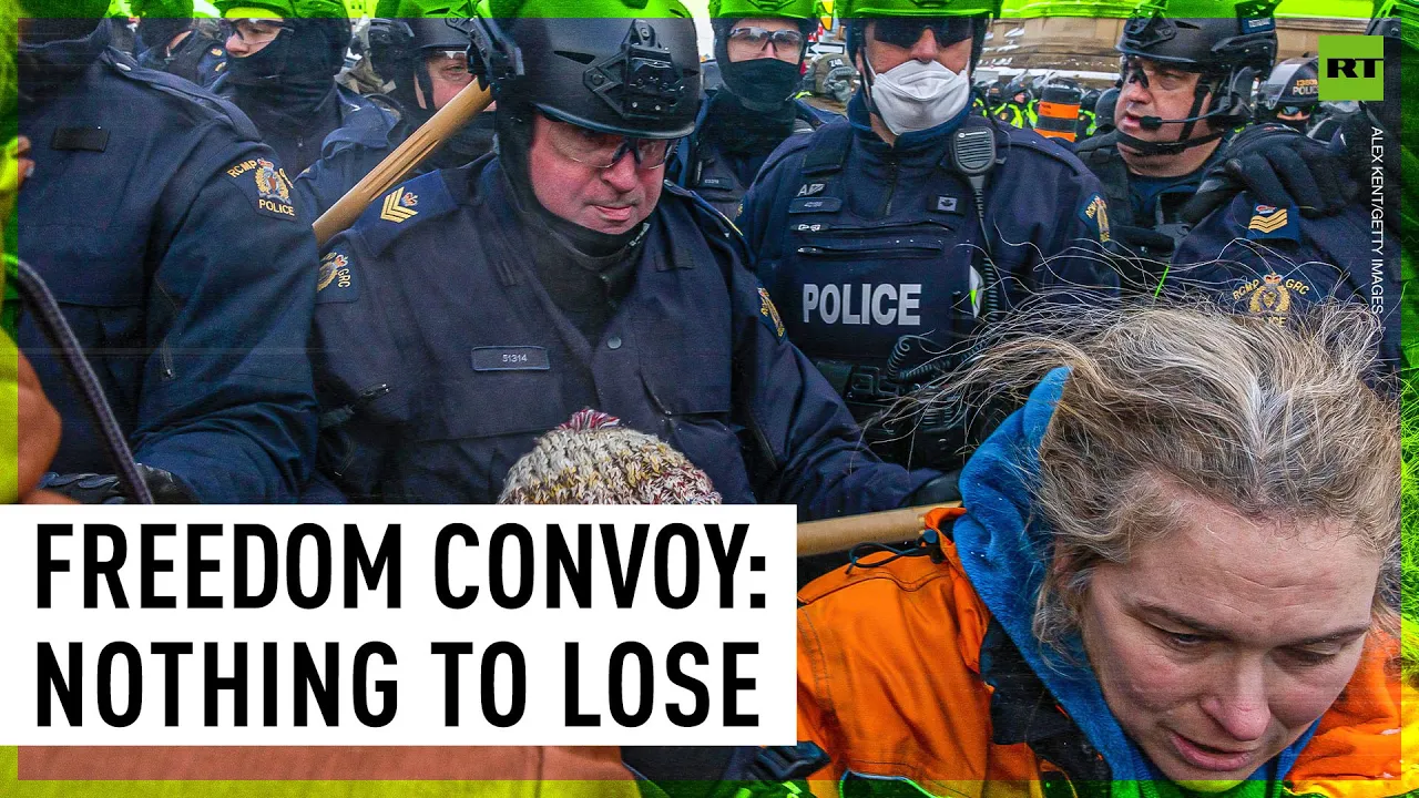 Canadian Police Crack Down on Freedom Convoy as Protest Shows No Sign of Ending