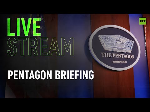 Pentagon Press Secretary John Kirby holds briefing