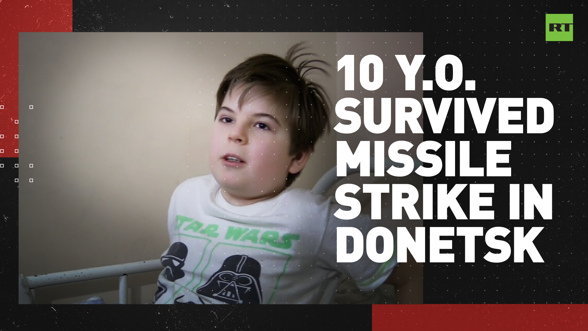 10 year old boy on how he survived attack on Donetsk