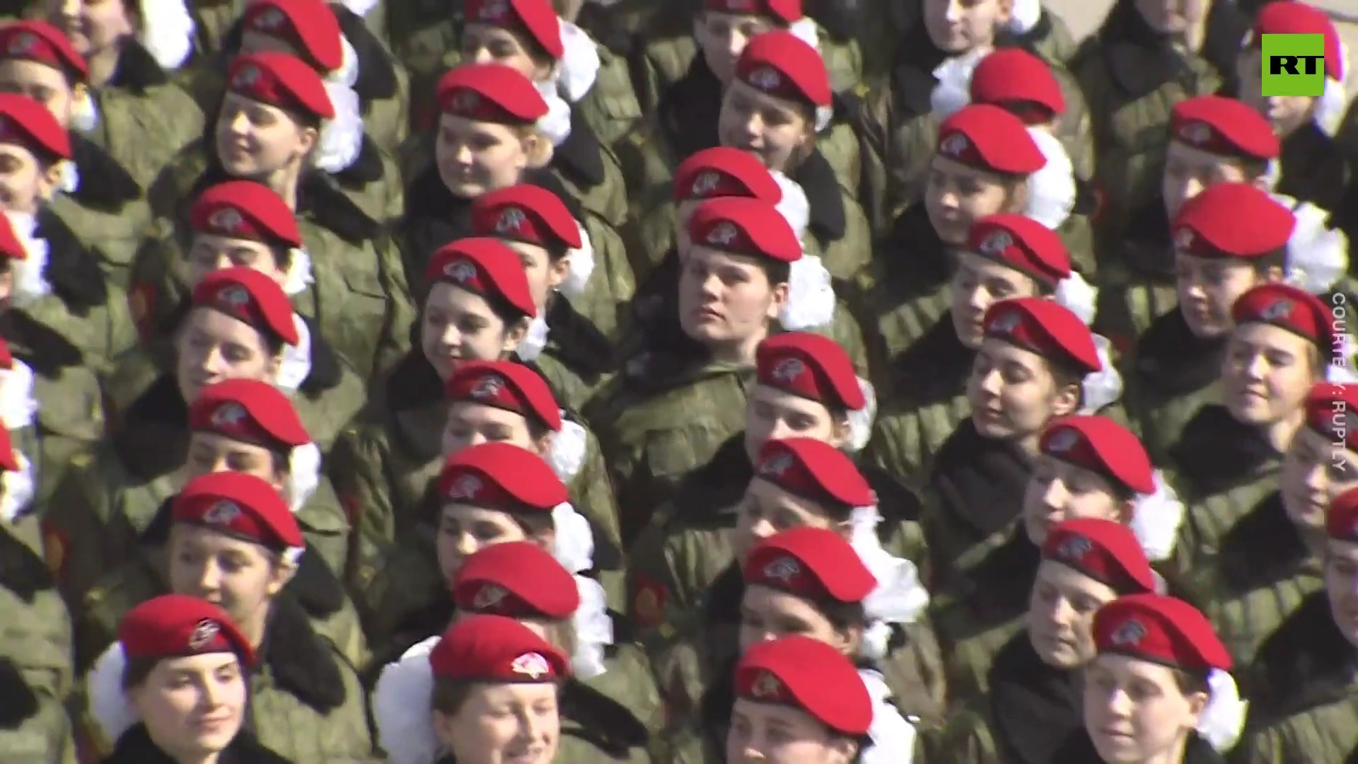 77th Victory Day parade rehearsal near Moscow