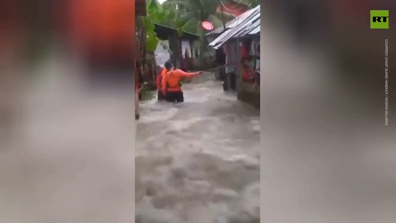 Mass evacuation ongoing as severe floods kill at least 25 in the Philippines