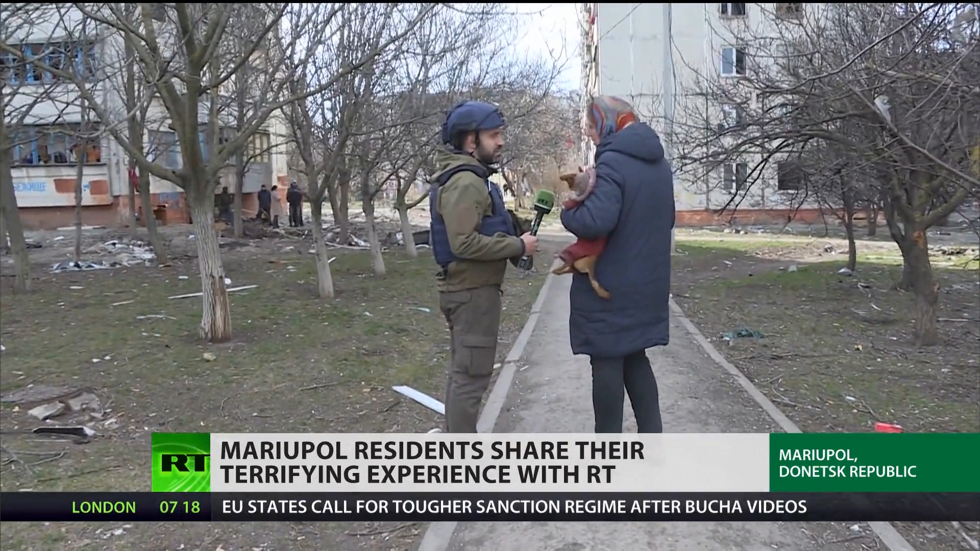 ‘Get outta here before we shoot you’ – Mariupol locals on their encounter with Ukrainian forces