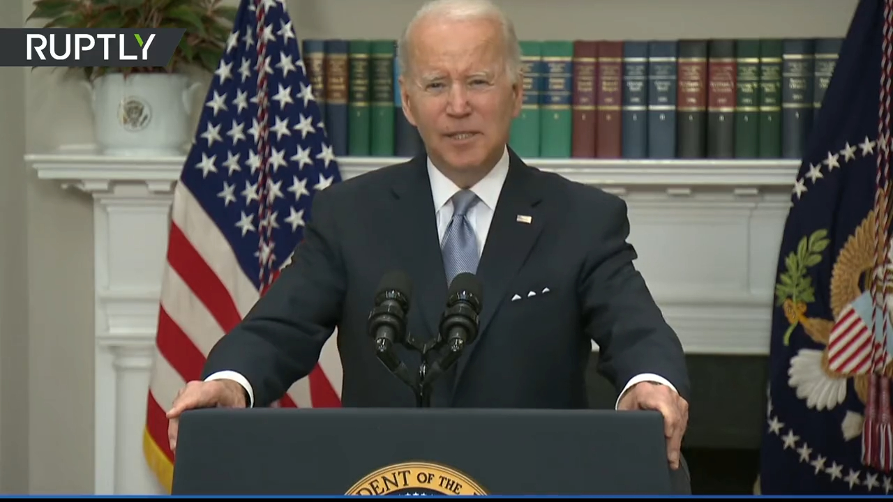 Biden announces ban on Russian ships from entering US ports