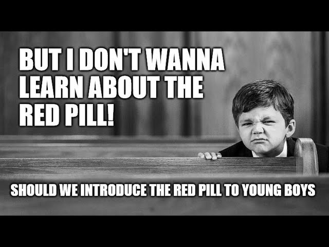 Rule Zero - Should We Bring the Red Pill to Young Boys?