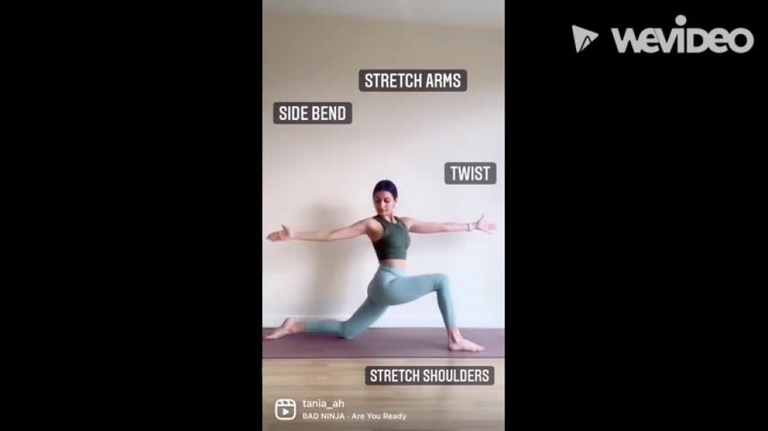 Lunge With Twist in Dynamic Stretching