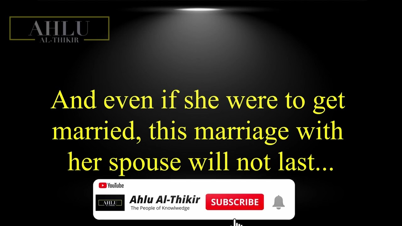 @Ahlu Al-Thikir Why are so many women unmarried?