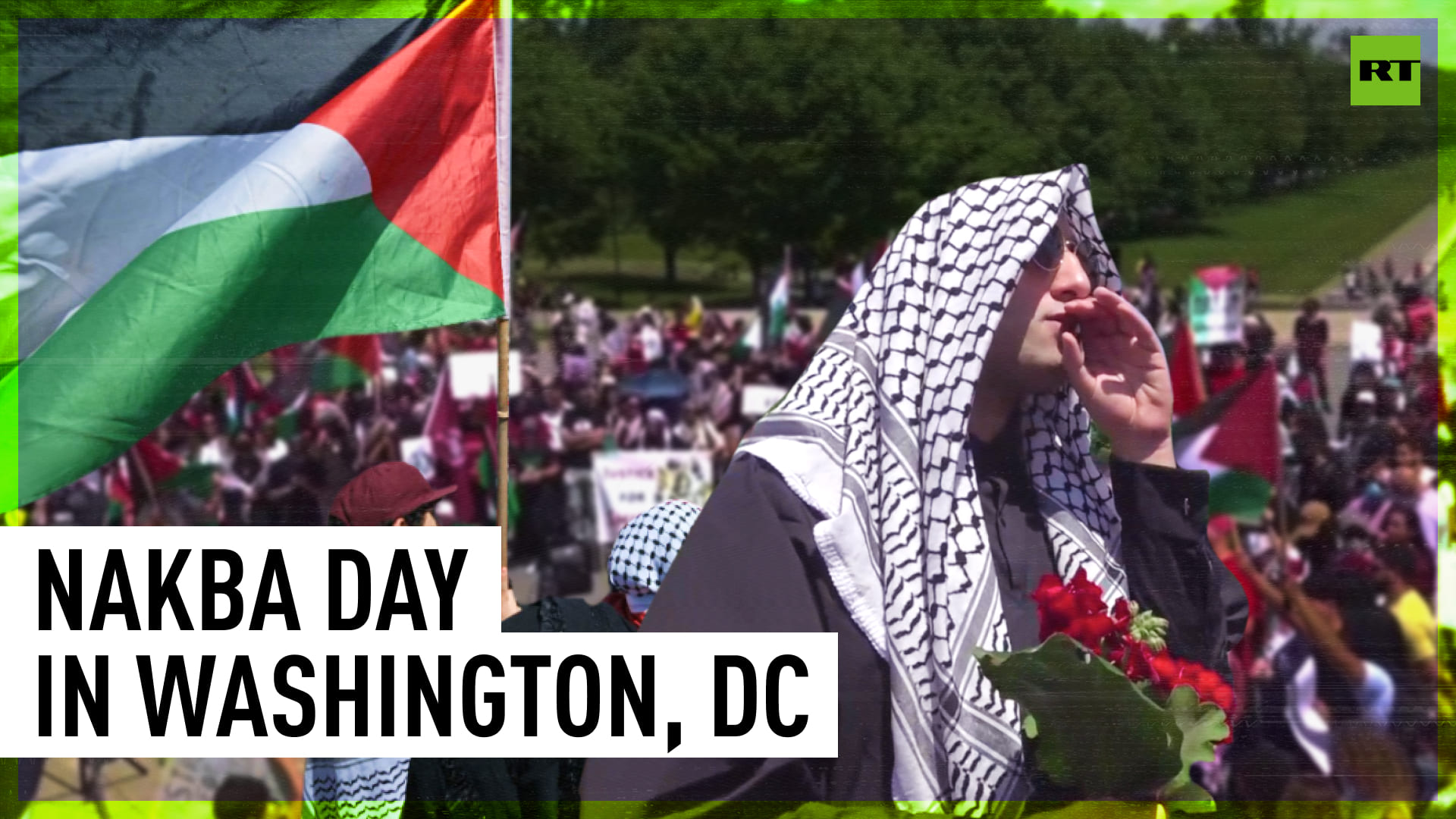 Hundreds commemorate Nakba Day in Washington, DC