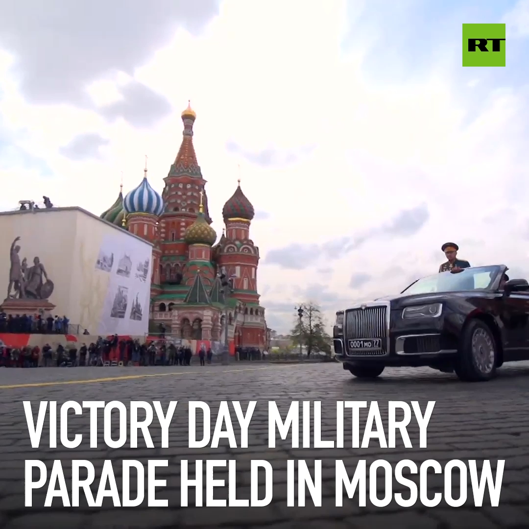 Victory Day military parade held in Moscow