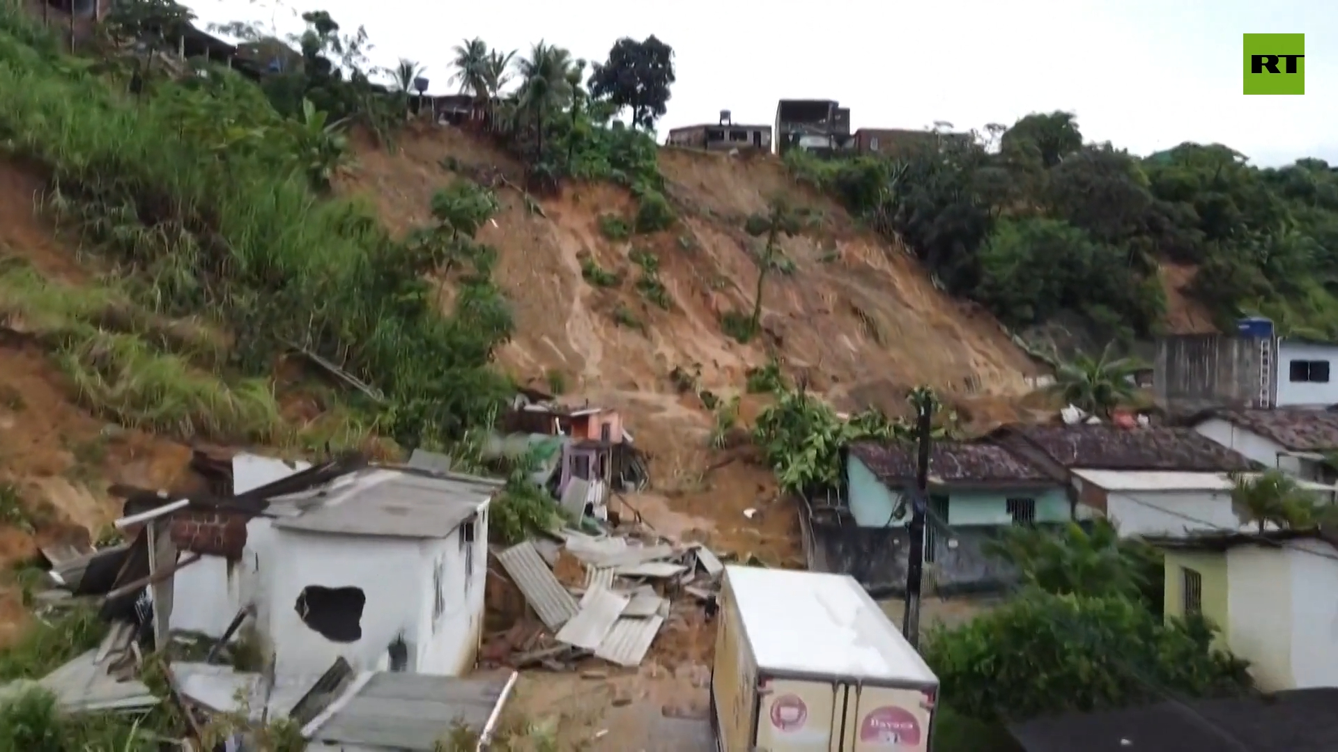 Landslides and floods kill dozens in Brazil