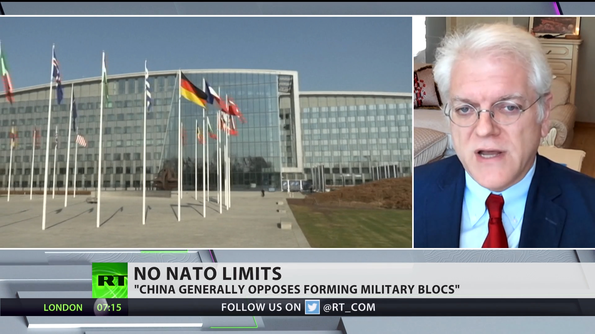 China cites NATO’s 1990 pledge not to expand eastward