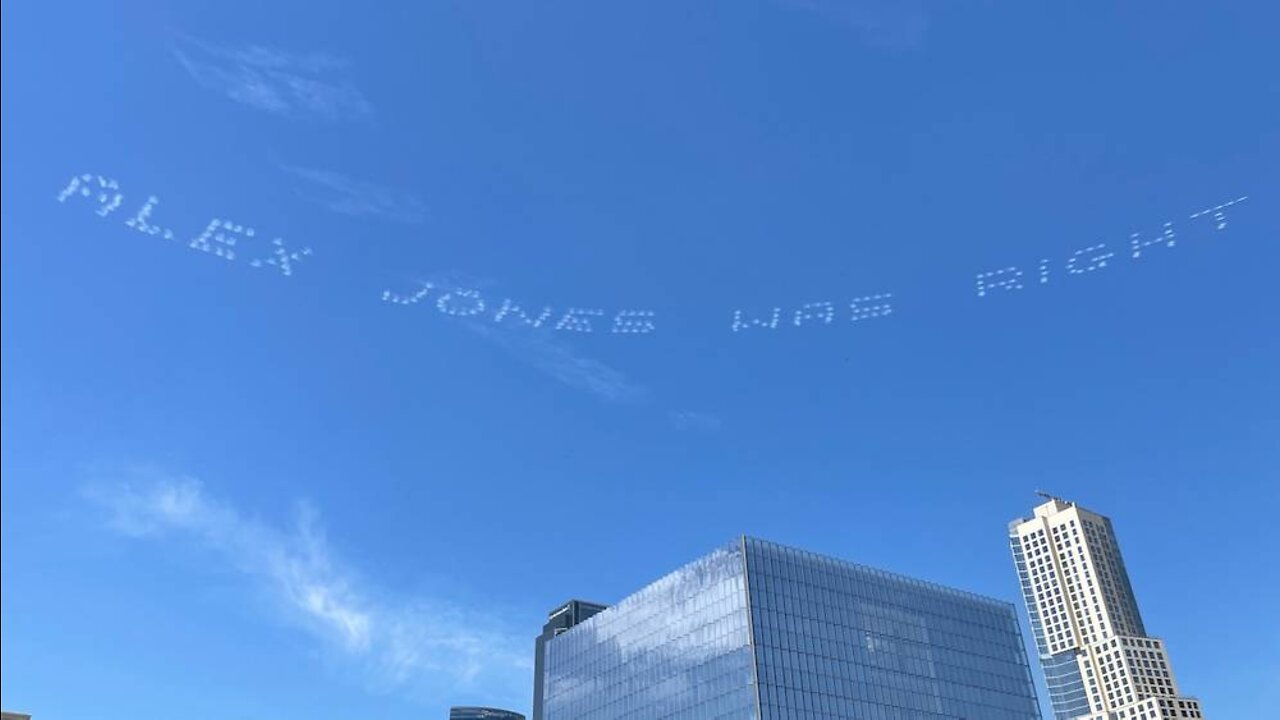 "Alex Jones Was Right" Fills The Los Angeles Sky