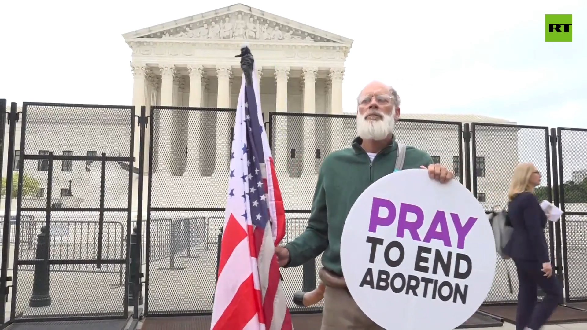 Pro-Life Vs Pro-Choice | Demonstrators face off at US Supreme Court