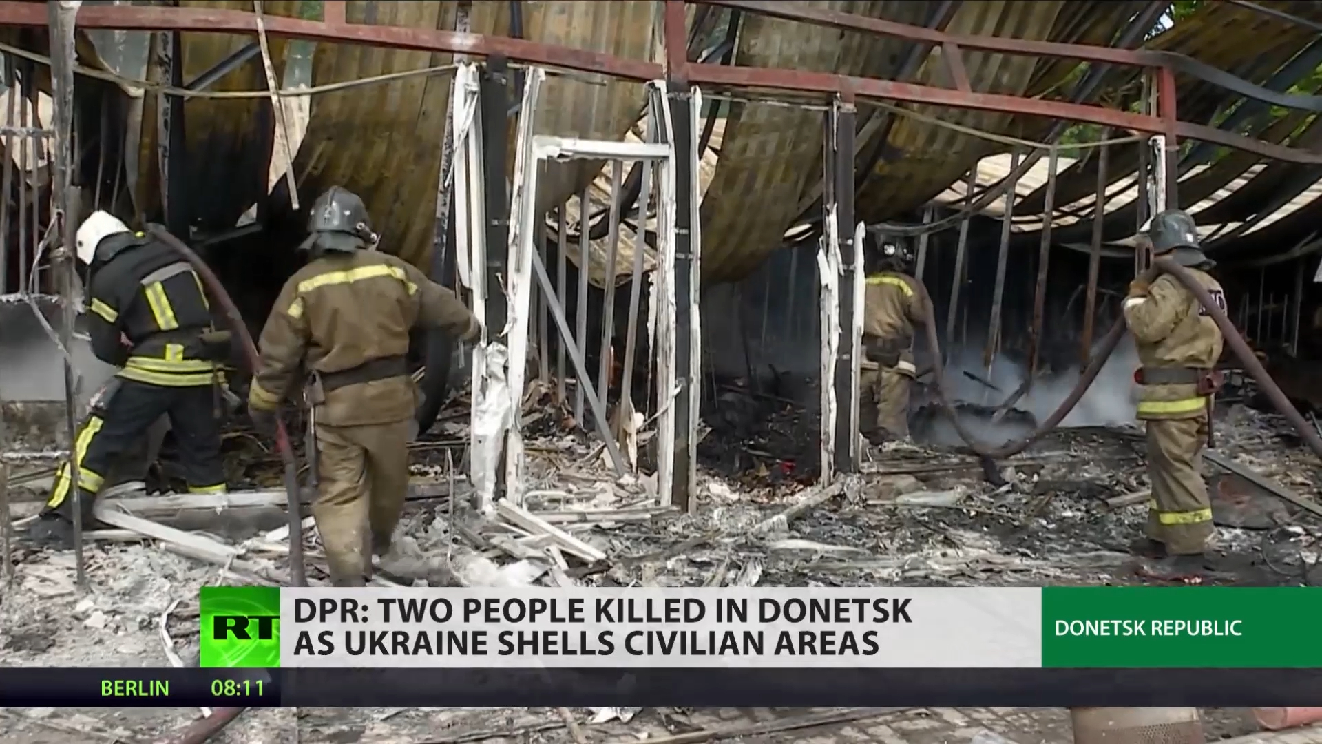 Ukraine shells civilian areas in Donetsk for 2nd day - DPR