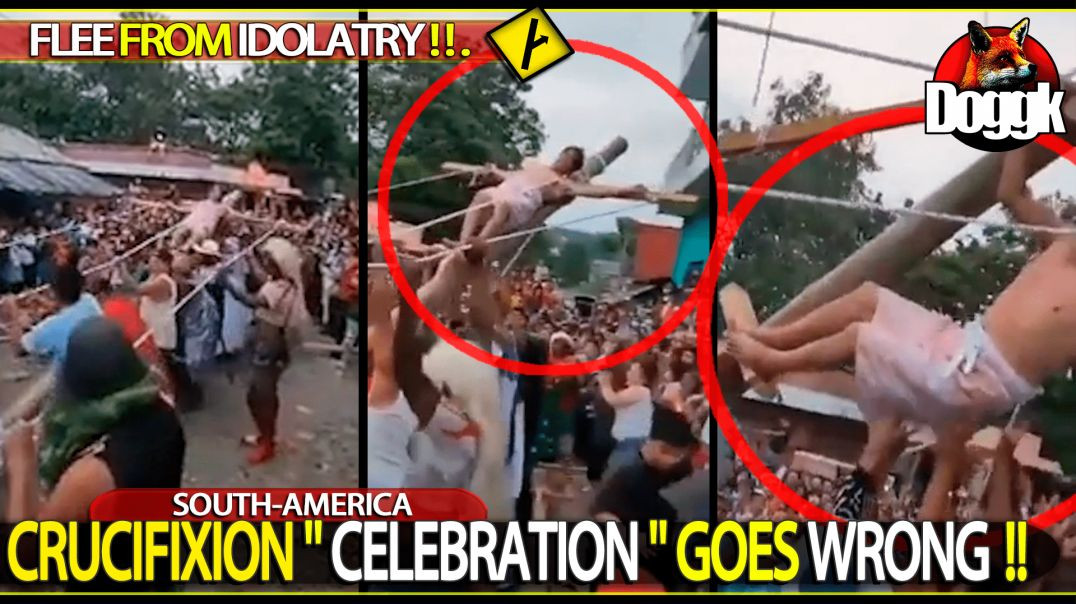 CRUCIFIXION " FESTIVAL " GOES WRONG !! (SOUTH-AMERICA)