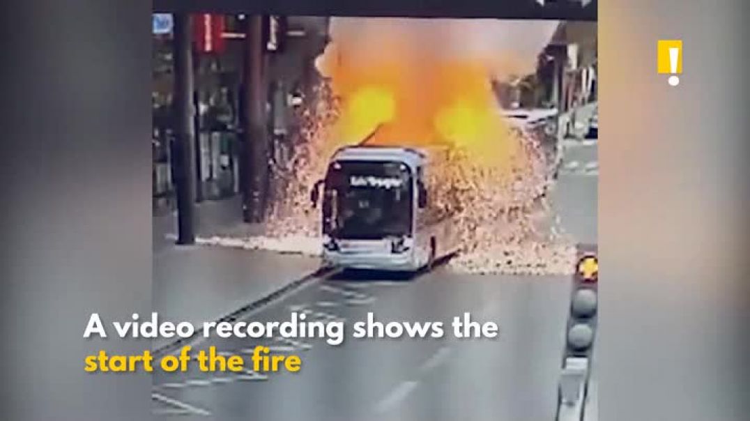 Electric Bus Fire After Battery Explosion, what you are not being told - The Big EV Con rolls on.