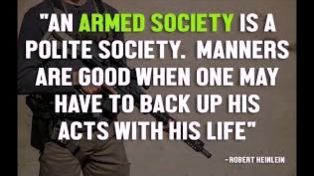 An Armed Society IS A Polite Society.