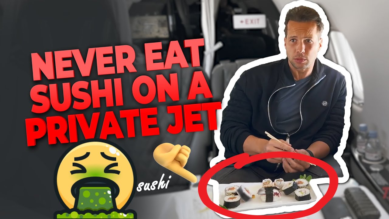 NEVER EAT SUSHI ON A PRIVATE JET ✈️??? | Tate Confidential Ep.146