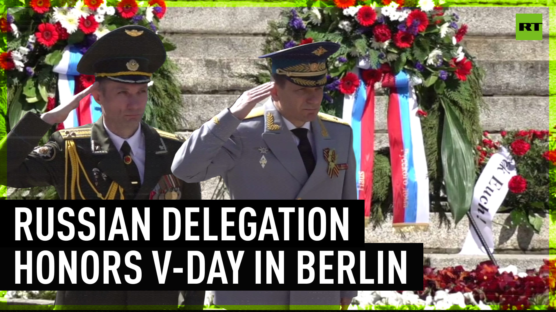 Russian delegation marks Victory Day at Soviet War Memorial in Berlin