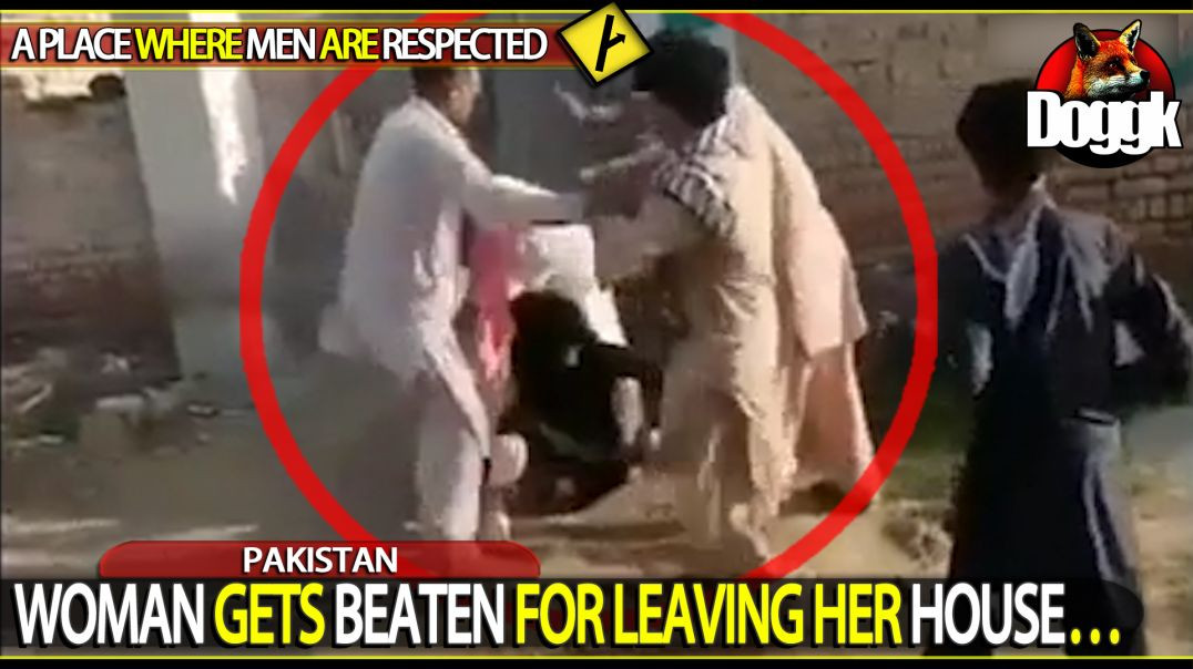 WOMAN GETS BEATEN FOR LEAVING HER HOUSE.. (PAKISTAN)