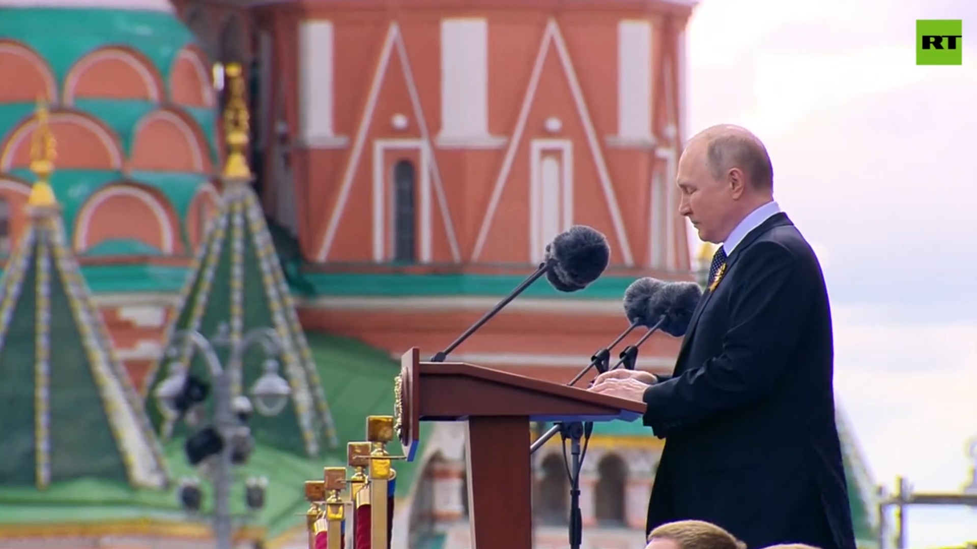 'Russia gave a preemptive rebuff to aggression' | Putin addresses Ukraine during V-Day speech