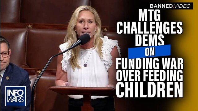 MTG Challenges Dems for Funding Ukraine War Over Feeding American Children