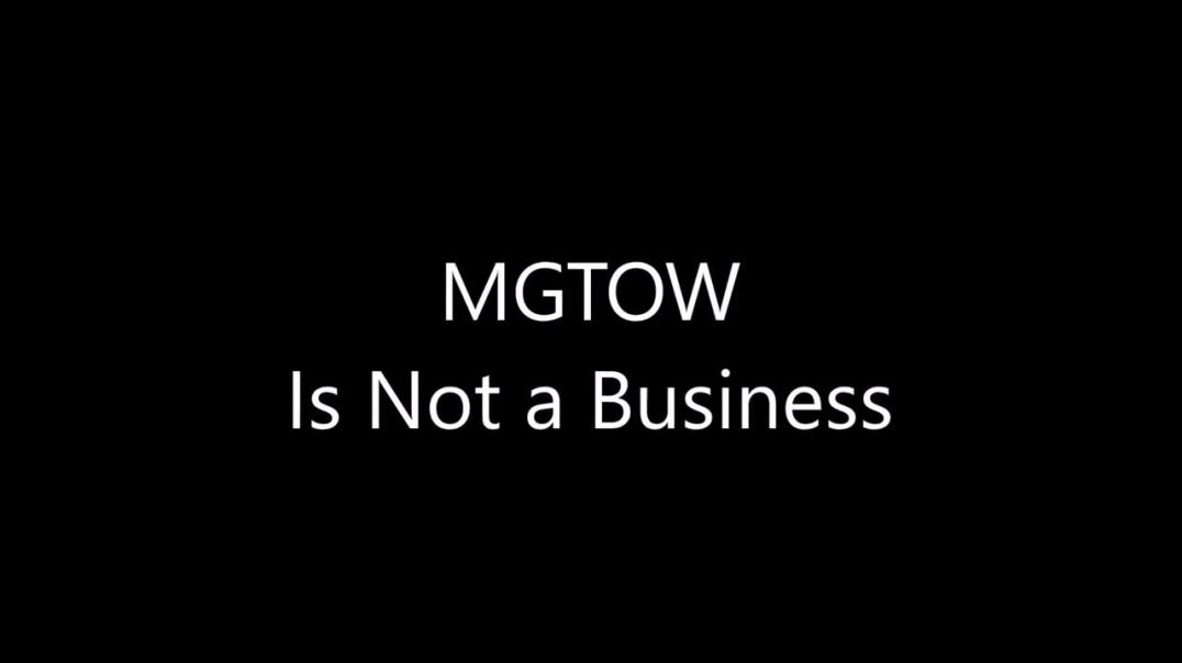 MGTOW Is Not a Business (Turd Flinging Monkey Reupload)