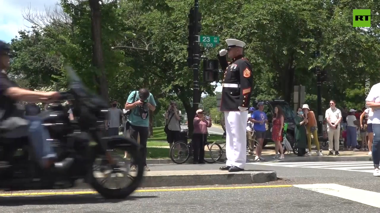 Motorbike rally held in Washington DC