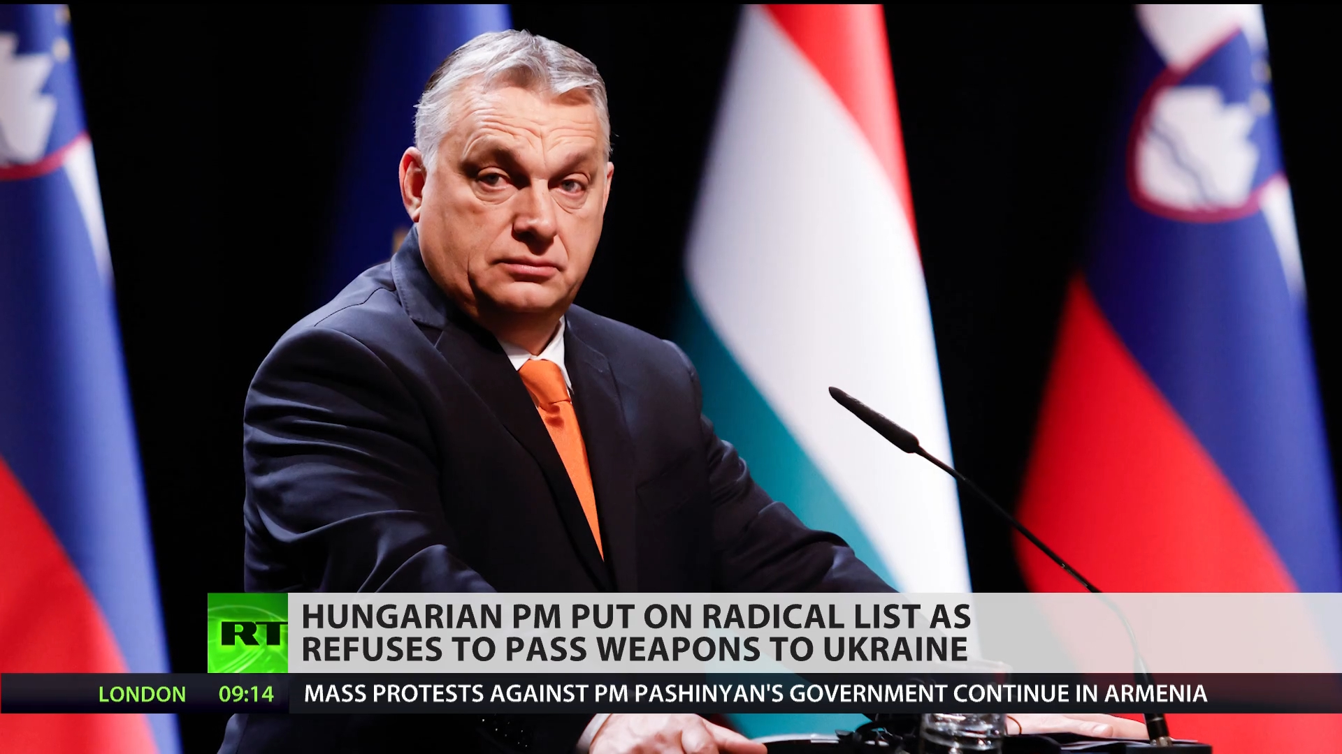 Hungary’s Orban added to Ukraine’s ‘enemies list’