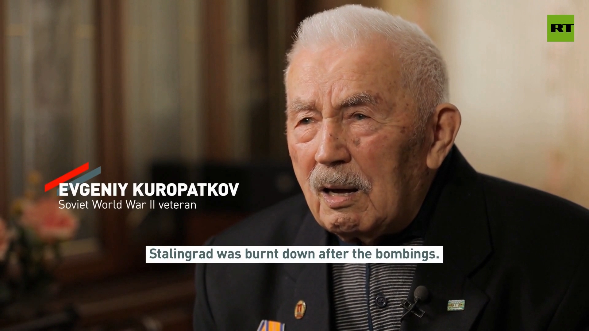 WWII Victory Day special coverage | Battle of Stalingrad veteran Evgeniy Kuropatkov