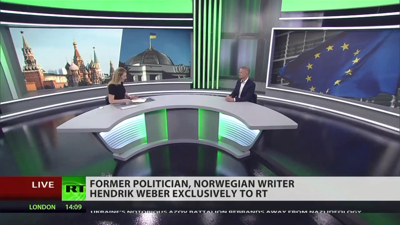 ‘If you try to understand Russian side, you have a problem’ - Hendrick Weber on West’s views