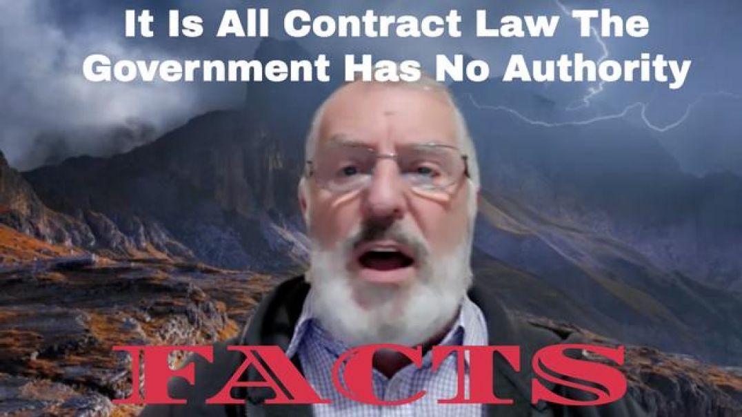 It Is All Contract Law The Government Has No Authority