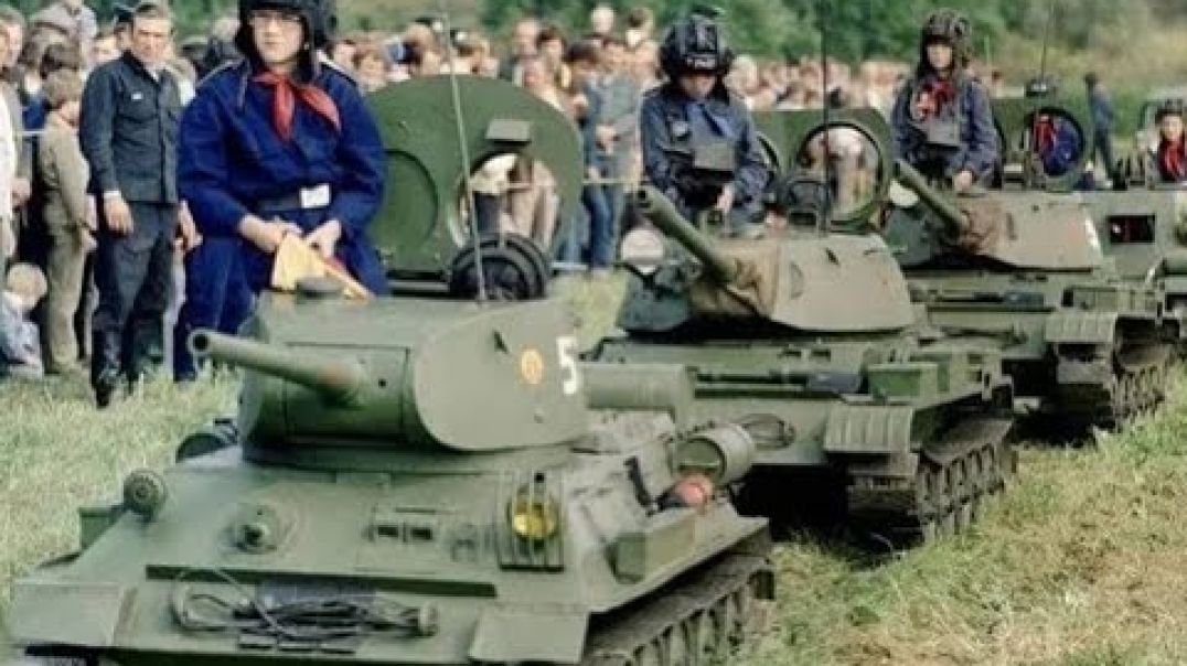 East German Boy Scout Tank Unit