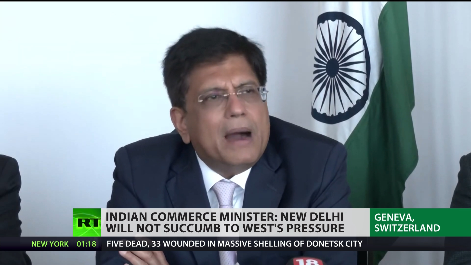 India will not accept foreign pressure – commerce minister