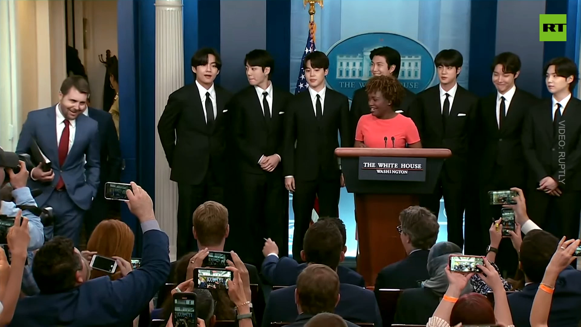 BTS visits White House