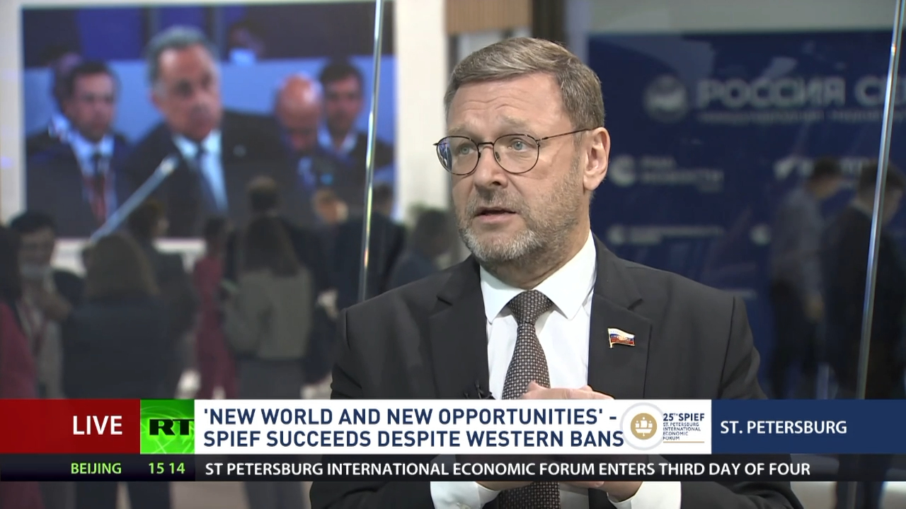 ‘Every sanctions package against Russia creates more problems for West itself’ – Konstantin Kosachev