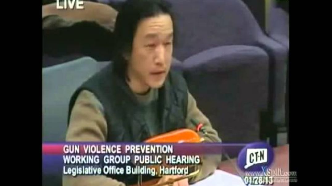 Amazing Anti Gun Control Speech! Henson Ong at Gun Violence Prevention Public Hearing on 1_28_13