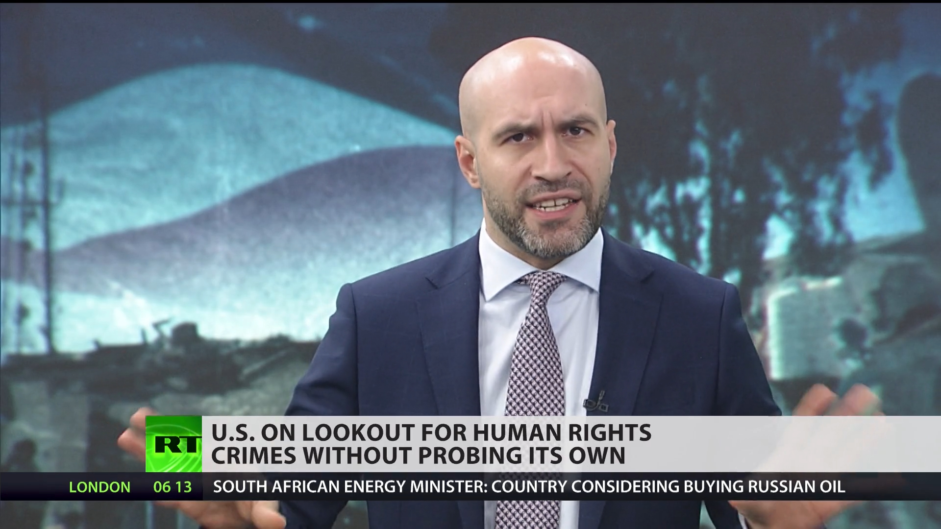 US is on human-rights crimes pursuit, ignoring its own