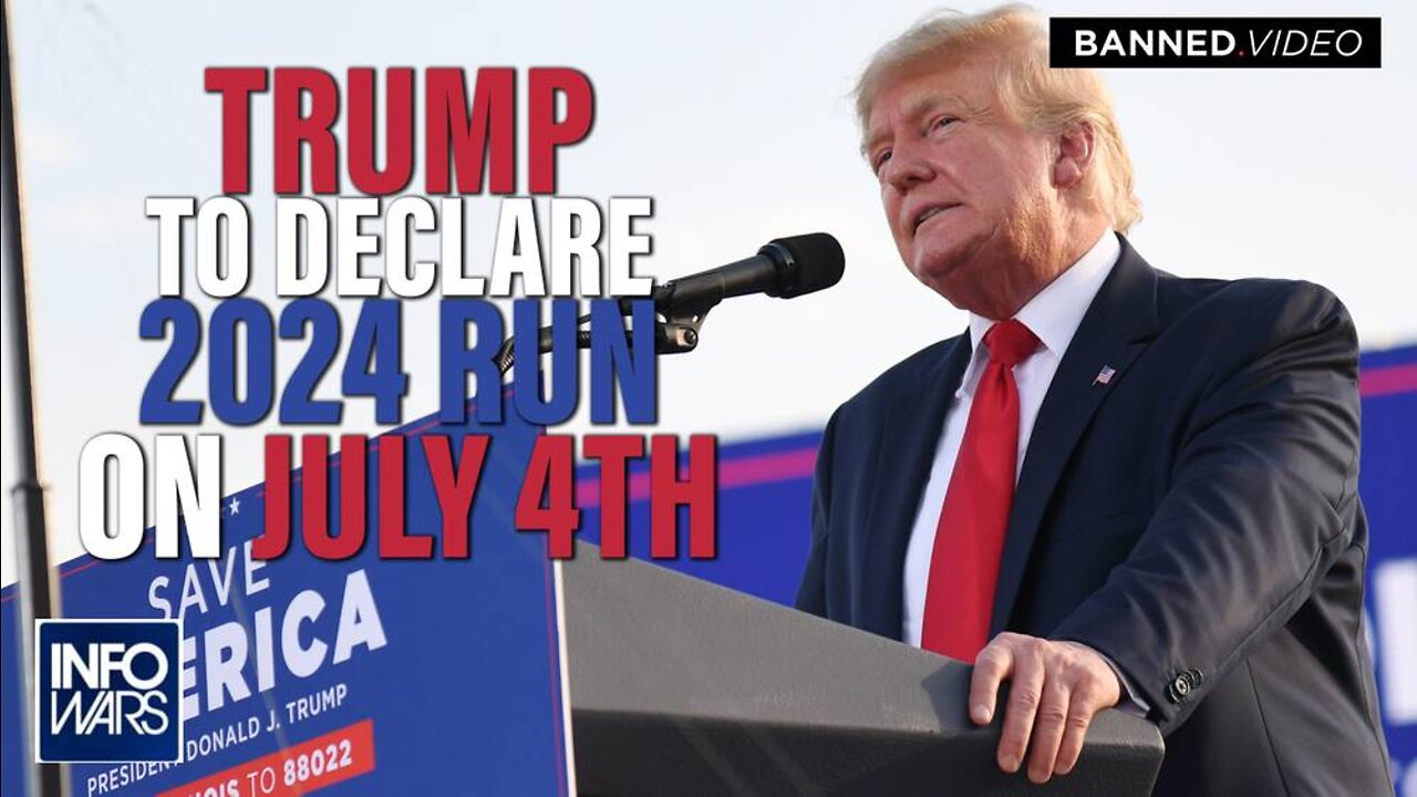 EXCLUSIVE: Trump To Declare 2024 Run On July 4th Says Roger Stone